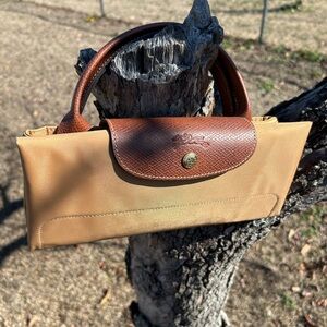 Longchamp Le Pliage Large Travel Bag Nylon & Leather – NWOT